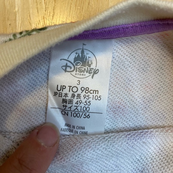 SOLD Disney Printed Crewneck Pullover Sweater | Kids 3T - Picture 4 of 4